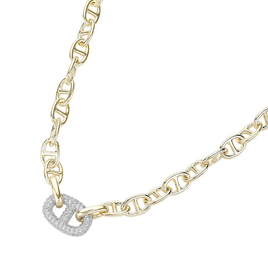 14k Mariner Link Necklace