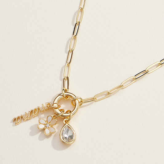18k Mama Charm Necklace