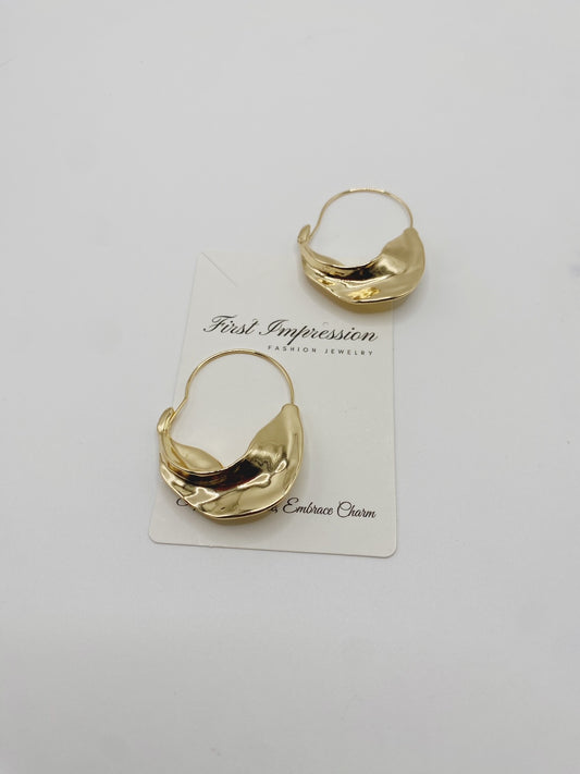 Geometric Basket Shapped Earrings